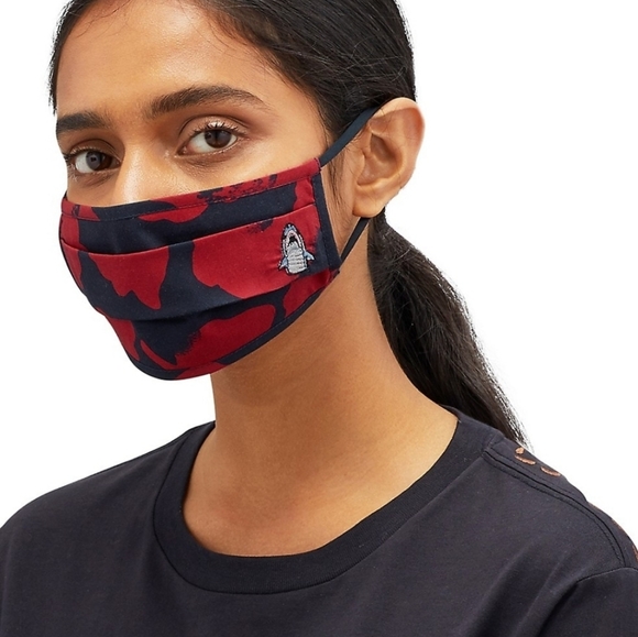 Coach Flower Camo Print Face Mask - Picture 3 of 6